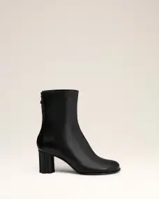 Black Leather Piano Boots