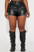 Outta This World Belted Short(Black,XS)