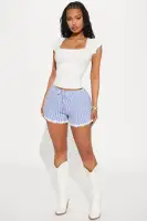Mary Lou Striped Short