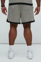 Rushmore Knit Warmup Shorts(Black/combo,S)