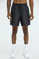 Tonal Tracks Jacquard Shorts(Black,S)