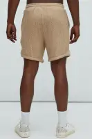 Catanina Textured Shorts(Tan,S)
