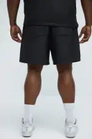 Tonal Tracks Jacquard Shorts(Black,S)