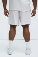 Herringbone Lightweight Warm Up Shorts(Cream,S)