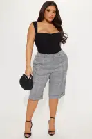 Wore It Well Trouser Short(Black/combo,XS)