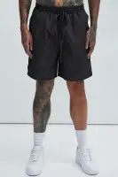 Santiago Relaxed Shorts(Black,S)