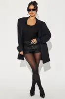 Street Chic Pinstripe Micro Trouser Short