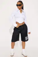 Touchdown Jersey Mesh Short