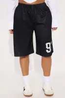Touchdown Jersey Mesh Short(Black,XS)