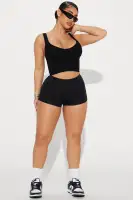Miley Basic Shorts(Black,S)