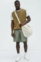 Deebo Quilted Shorts(Olive,S)