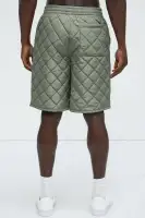 Deebo Quilted Shorts(Olive,S)