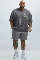 Twill Volley Shorts(Grey,S)