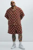 Starlet Warmup Shorts(Brown,S)