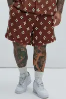Starlet Warmup Shorts(Brown,S)