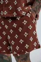 Starlet Warmup Shorts(Brown,S)