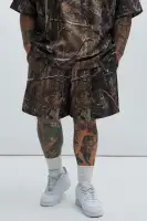 Kyal Relaxed Shorts(Camouflage,S)