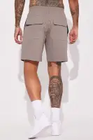 Starstruck Utility Cargo Shorts(Grey,S)