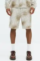 Byron Striped Relaxed Shorts(Cream/combo,30)