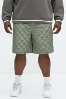 Deebo Quilted Shorts(Olive,S)