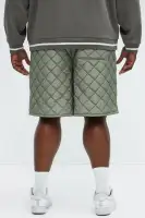 Deebo Quilted Shorts(Olive,S)