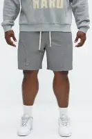 Hardware Relaxed Nylon Shorts(Grey,S)