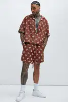Starlet Warmup Shorts(Brown,S)