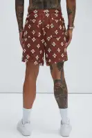 Starlet Warmup Shorts(Brown,S)