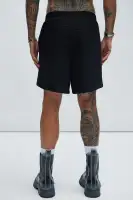 Zyler Textured Shorts(Black,S)