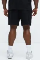 Berries And Blooms Embroidered Shorts(Black,S)