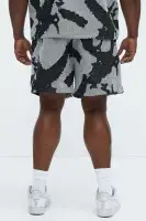 Inkblot Textured Shorts(Black/combo,S)
