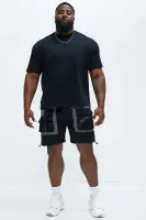 This Way Nylon Utility Short(Black,S)