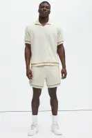 Fisher Knit Shorts(Off White,S)