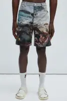 Karl Tapestry Shorts(Multi Color,30)