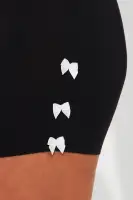 Sweet Timing Biker Shorts(Black,XS)