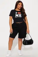 Adessa Bermuda Short(Black,XS)