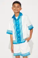 Mini Edgar Printed Stripes Shirt