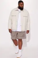 Starstruck Utility Cargo Shorts(Grey,S)