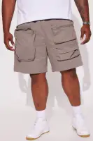 Starstruck Utility Cargo Shorts(Grey,S)