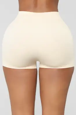 Uncomplicated Seamless Shorts(Nude,S/M)