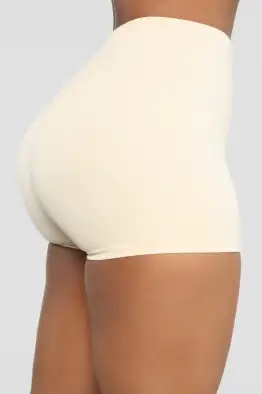 Uncomplicated Seamless Shorts(Nude,S/M)