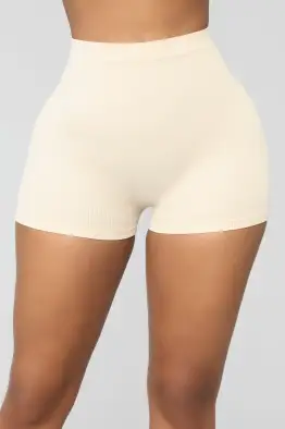 Uncomplicated Seamless Shorts(Nude,S/M)