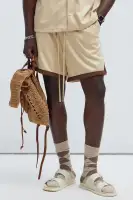 Kingpin Warmup Shorts(Tan,S)