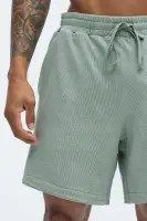 Grant Micro Stripes Shorts(Green,S)