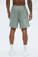 Grant Micro Stripes Shorts(Green,S)