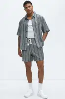 Denali Floral Warm Up Shorts(Black/combo,S)