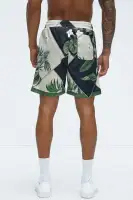 Agrarian Printed Short(Green/combo,S)