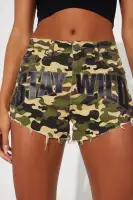 Stay Wild Camo Short(Khaki/combo,XS)
