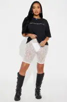 Lover's Paradise Lace Biker Shorts