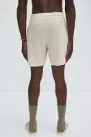Clay Textured Shorts(Cream,S)